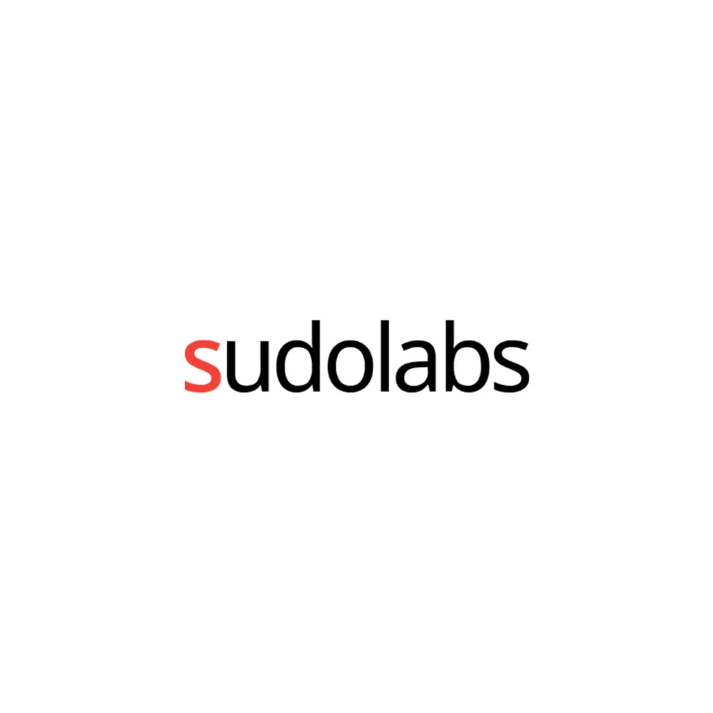 The Sudolabs wordmark on white